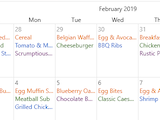 The meal planner - create a different meal plan for every week.